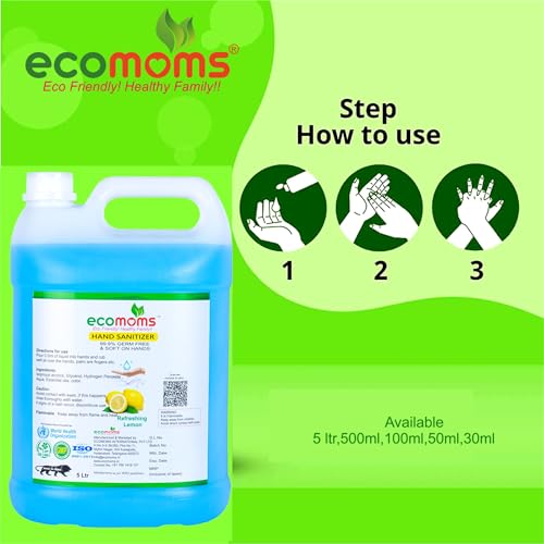 Image of hand sanitizer liquid,70% Alcohol-Based Kills 99.9% of Germs Skin safe (10 Liters)