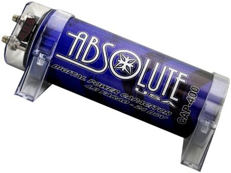Absolute CAP400B 4.0 Farad 24 Volts Digital Capacitor (Blue)