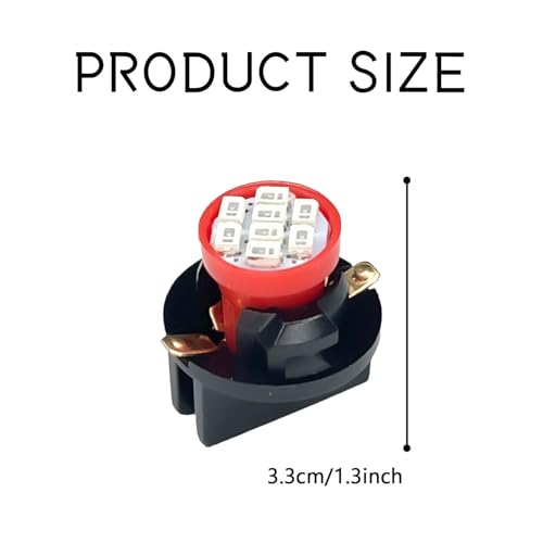 10 bombillas LED T10 194 168 para tablero de auto miniatura 2