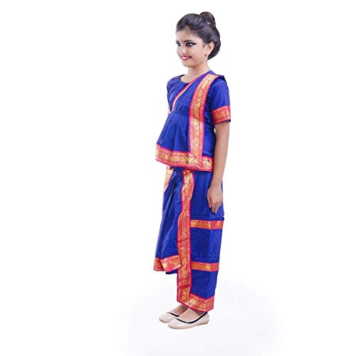 Image of Fancydresswale Bharatnatyam Dance Dress for Girls