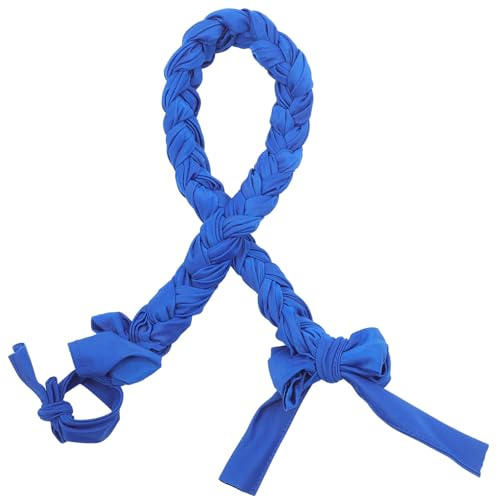 POPETPOP Horse Tail Bag Braid Horse Tail Extension with Drawstring Top Durable Braid-in Horse Tail Part Protective Repellen for Horse