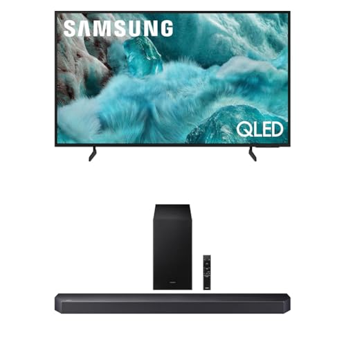 Image of Samsung 75-Inch Class QLED Q7F Series Samsung Vision AI Smart TV (2025 Model, 75Q7F) Quantum HDR, Object Tracking Sound Lite + Samsung Q-Series Soundbar HW Q600F 3.1.2 ch Subwoofer (2025 Model)