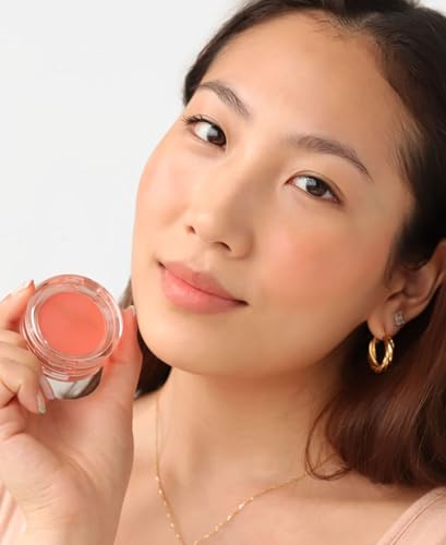 Image of Wander Beauty Double Date Lip & Cheek - Suite Talker /Swipe - 4-in-1 Cream Blush & Tint - Blush, Moisturizer, Balm & Eye Gloss - Multitasking Eye, Cheek & Makeup with Green Tea - 0.07 oz