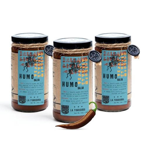 La Fundidora Humo Salsa, Tomatoes Pasilla Chipotle Chiles, Authentic Traditional