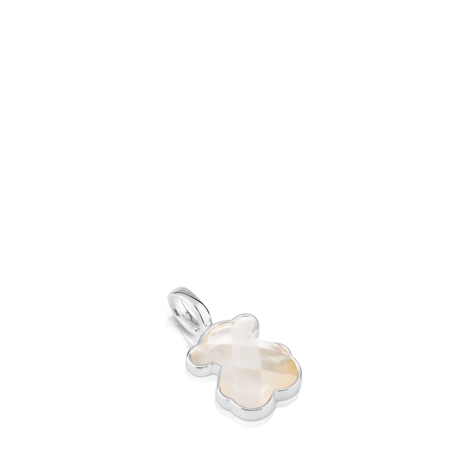 TOUS Colgante de Plata para Mujer con Motivo de Oso, 1.5 cm, Colección Color