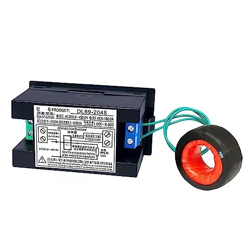 Multimètre DL69-2048 Multifonctionnel AC Voltmètre Ampèremètre Compteur