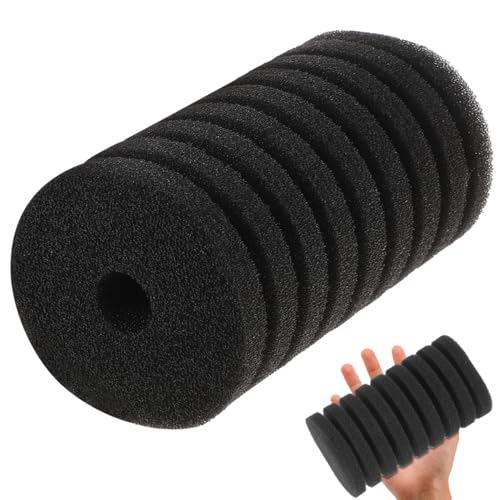 Image of balacoo Fish Tank Filter Accessories Replacement Sponge 6-Pack Double Layer Foam Aquarium Filter Sponge 4.72X7.08X2.36 Inch for Efficient Aquarium Pump Filtration
