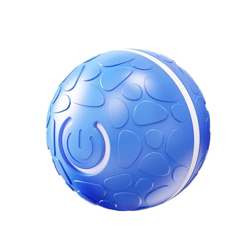 DONGKER Palla Interattiva per Cani, Giocattolo Pallina per Cani Saltare Automatica con Luce LED e Sveglia Intelligente, Giochi per Cane Ricaricabile Tramite USB per Cane di Piccola e Media Taglia