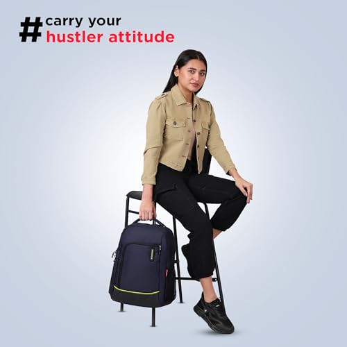 HARISSONS Python 15.6 Inch Gray Laptop Backpack Grey - Image 3