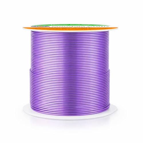 Image of Mandala Crafts 22 Gauge Lavender Anodized Aluminum Craft Wire, 100 FT | Colored, Flexible, Bendable, for Bonsai, Armature, Sculpting, Wire Wrapping, Jewelry Making, Weather & Tarnish Resistant