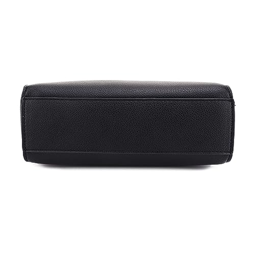 JESSIE & JAMES Triple Zip Crossbody Concealed Carry Bag Small Crossbody Camera Bag Purse with Wide Shoulder Strap3