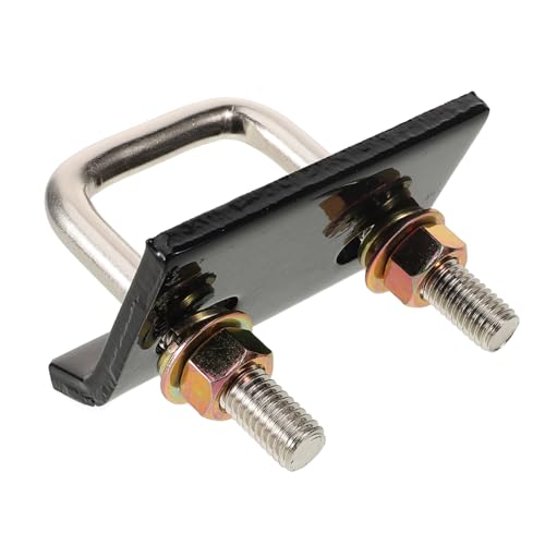 Ciieeo Encadenar enganche estirador montar largo accesorios remolcar para acero Negro