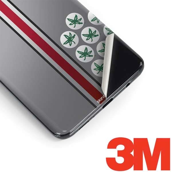 Skinit Decal Phone Skin Compatible with Samsung Galaxy S9 Plus - Officially Licensed Ohio State University Ohio State University Buckeyes Design