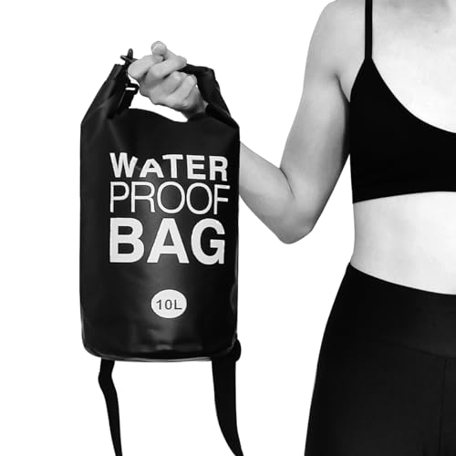 Waterproof Bag 10 L Bolsa Saco Lona de PVC impermeável à Prova D´água Flutuante Multiuso Praia, Cach
