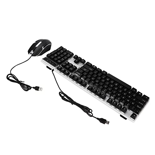 Teclado Gamer aqxreightged5t0apnq USB Ergonomico 104 Teclas