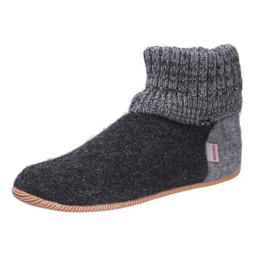 Giesswein Unisex Kinder Wildpoldsried Kids Hohe Hausschuhe, Anthrazit 019, 38 EU