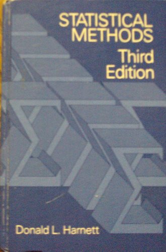 Statistical Methods, 3rd edition 0201039133 Book Cover