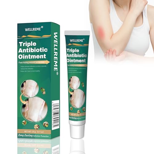 Crema cicatrizante de heridas 20 g | Crema para el cuidado de la piel | Para el bienestar diario de la piel | Apto para diversos tipos