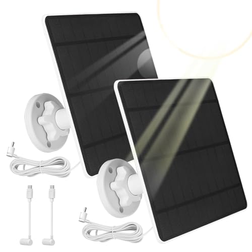 Solarpanel für Ring Kamera für Ring Stick Up Cam & Spotlight Cam/Plus/Pro