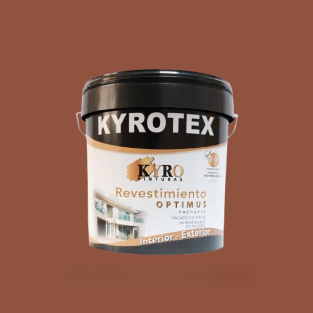 Revestimiento de fachadas KYROTEX OPTIMUS 10 AÑOS, Pintura Carta de colores - 14L (Rojo Turco L-532) — view 20