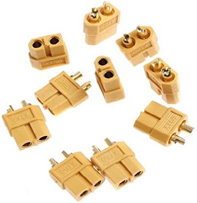 XT60 Connectors (5 Pairs)