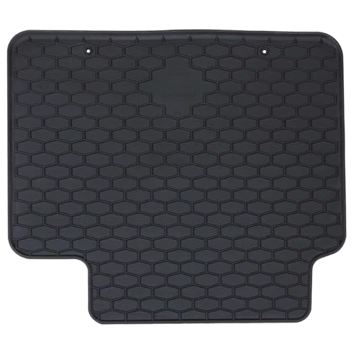Tapis de sol voiture caoutchouc étanche antidérapant auto noir - 3