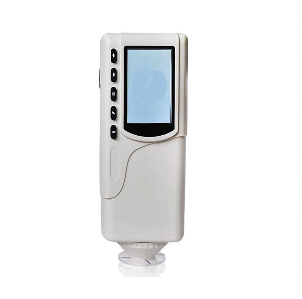 Handheld Colorimeter Lab Color Meter Tester with 20mm Measuring Aperture Double Locating Illuminating Locating and Cross locating Configuring CQCS3 Software Light Source D65