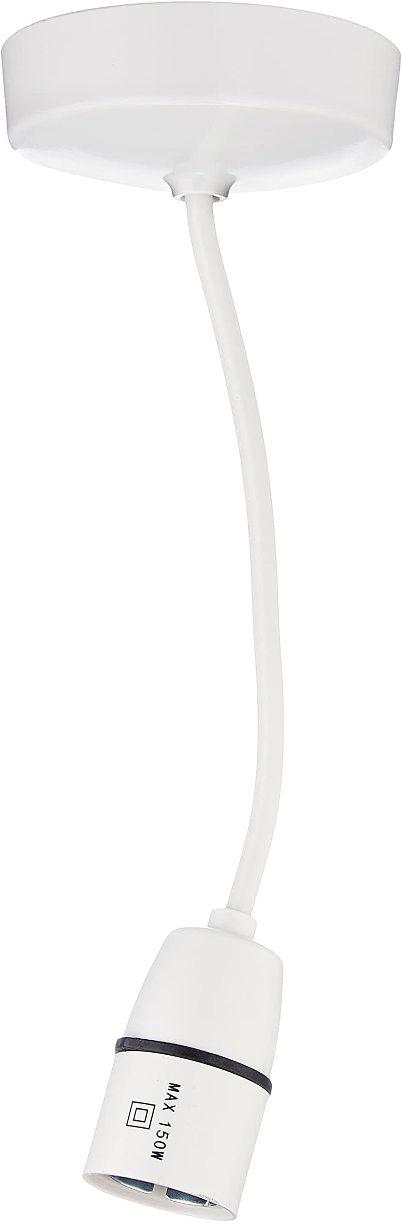 MK K1186RPWHI 150mm Thermostat Pendant Set White