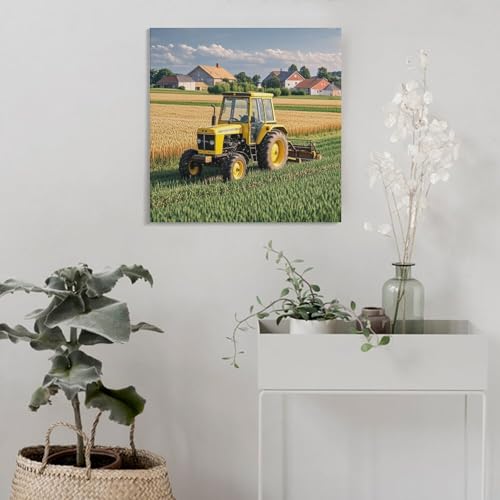 Impression sur toile de tracteur tableau abstrait de qualité - 4