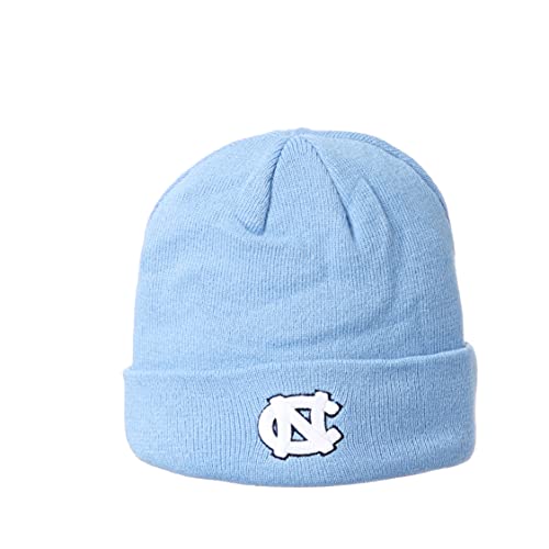 NCAA North Carolina Tar Heels Mens Cuff Beanie Team Color, North Carolina Tar Heels Light Blue, One Size