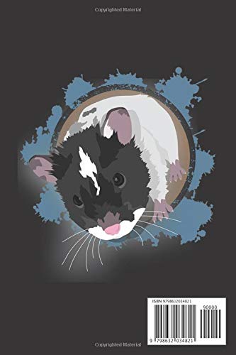 Roborovski Dwarf Hamster Notebook: Only Like My Little Hammy Journal / Lined Notebook - Image 2