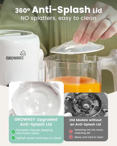 Grownsy Baby Food Maker Steamer and Blender Processor White - image 7