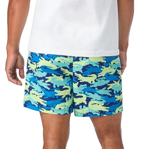 Image of Saint Eve Mens Swim Trunks 6 Inch Inseam Quick Dry Beach Shorts with Mesh Liner Dad and Me Matching