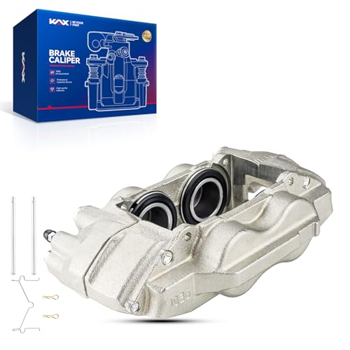 Image of KAX Disc Brake Caliper Assembly Fit for Toyota 4Runner 2003-2009, Lexus GX470 2003-2009, Front Left Driver Side