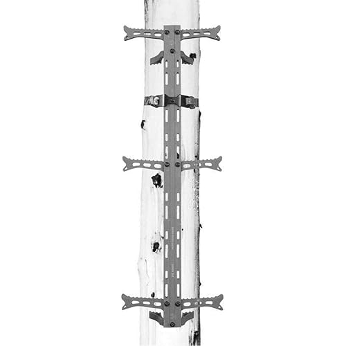 Hawk Helium 30" Lightweight Aluminum Treestand Climbing Sticks with Fold Up Steps and Boot Grabbing Grooves (1-Pack/3-Pack)