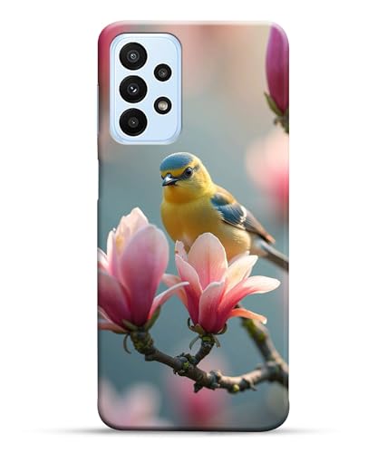 Image of Sparrow Birds Nature Printed Hard Back Case Cover Compatible for Samsung Galaxy A23 LTE | A23 5G | Samsung A23 5G (Multicolor) - D1669