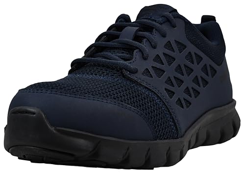 Image of Reebok Men's Rb4041 Sublite Cushion Safety Toe Athletic Work Shoe Black
