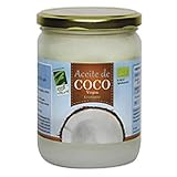 Aceite virgen de coco procedente de agricultura ecológica. Obtenido por primera presión en frío, sin calor ni químicos.
