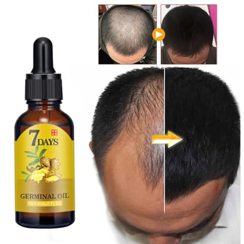 Sérum de croissance capillaire au gingembre anti-chute intensive 2PC - 5