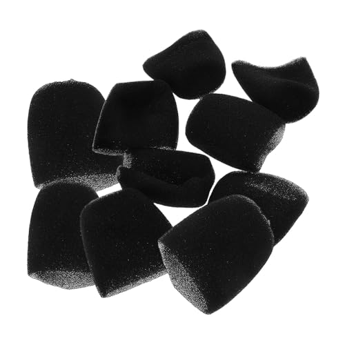 Bonnette anti-vent pour karaoke et interviews - Lot de 15 mousses de protection micro