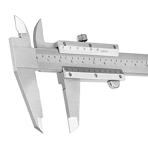 Voarge 6 Pulgadas 150mm Calibre Analogico Calibrador Vernier Profesional Precision Calibre Micrómetro de Acero Inoxidable Vernier Calipe,calibre digital,calibre digital profesional