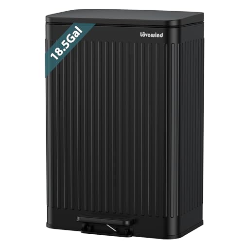 Lovewind 18.5 Gallon Kitchen Trash Can