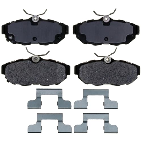 Kit de freinage ACDelco 17D1465MH Professional arrière semi-métallique à haute dissipation