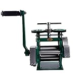 Manual Jewelry Rolling Mill-Combination Rolling Mill Machine Press Tabletting Tool Machine Roller Flat Pattern Sheet For Jewelry DIY&Crafts Equipment (125mm combination)