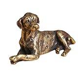 Statuette de chien décorative : son design simple mais attrayant apporte une touche de douceur à votre intérieur et peut servir de presse-papier sur un bureau