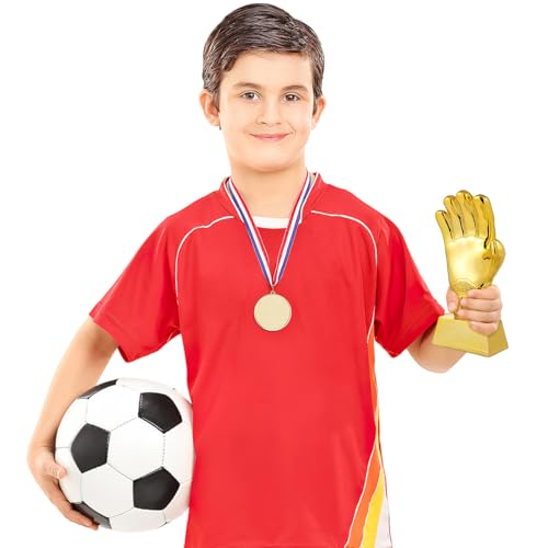 Gatuida Baseball Glove Soccer Party Favor Award Trophy Goalkeeper Trophy Goalkeeper Glove Golden Award Award Cup Soccer Match Trophies for Best Player Awards Goalkeeper Home Decor by Gatuida - Image 3