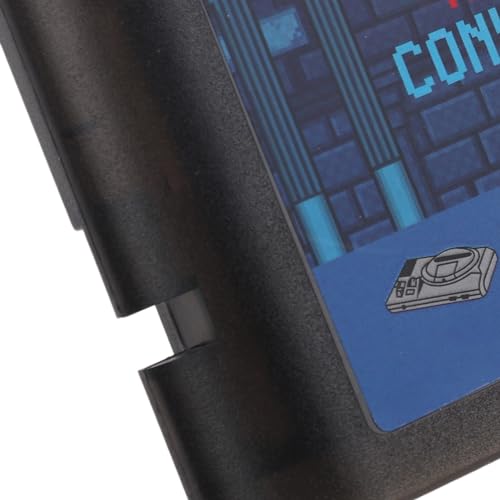 Image of Gugxiom Game Card Converter for Retron 5 /3 /2, Mega Drive & Genesis, MS to MD Adapter for Classic Gaming & Retro Console (Black Transparent)