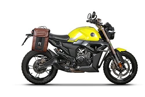Soporte bolsa lateral SR ZONTES G1 125 '20, herraje portaequipajes para maletas de moto