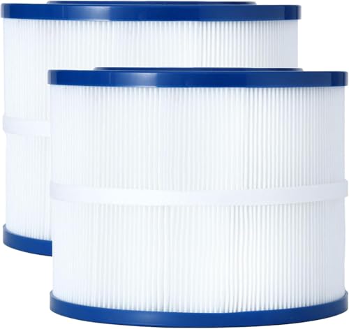 2 Packs Wellspring 10-00282 Bullfrog SPA Filter - Spa Filter Replacement Cartridge Compatible with Spa Hot Tub Filter Replacement for Pleatco PBF40 and PBF40M Wellspring 30 Coreless Filter SD-01389