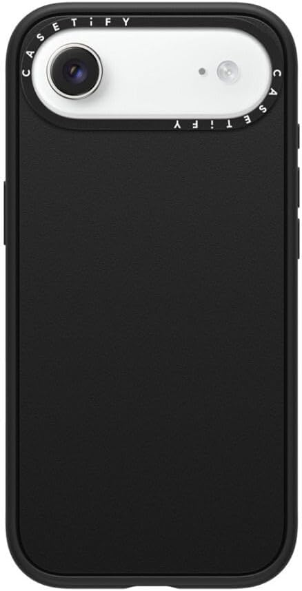 CASETiFY Impact iPhone Air Case [Slim/Compatible with Magsafe / 8.2 ft. 4X Military Grade Drop Protection] - Matte Black